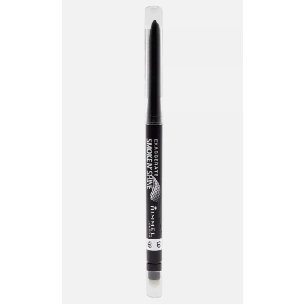 Rimmel Exaggerate Smoke N' Shine Automatic Gel Eyeliner, 001 Little Black Smokey